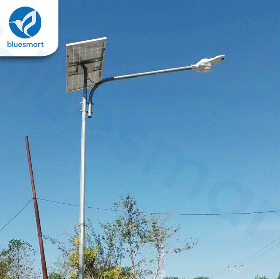 Solar LED Flood Lamp Garden Light with Solar Panel