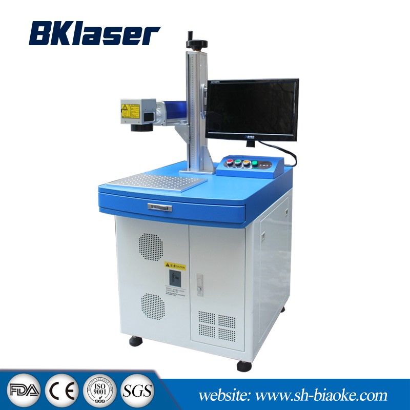 20W 30W Fiber Laser Glass Engraving Machine for Sale