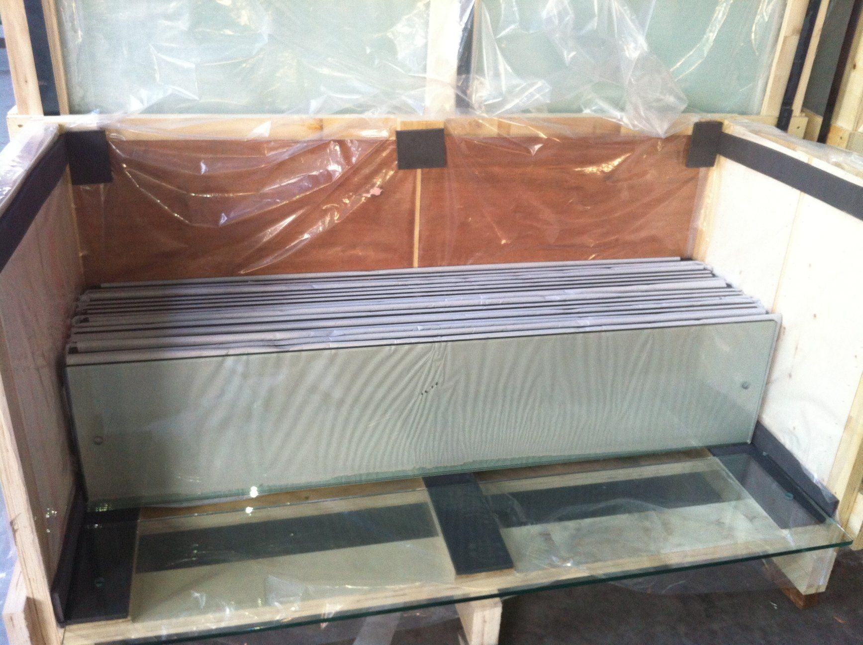 Glass Shelf 10mm with Safety Film