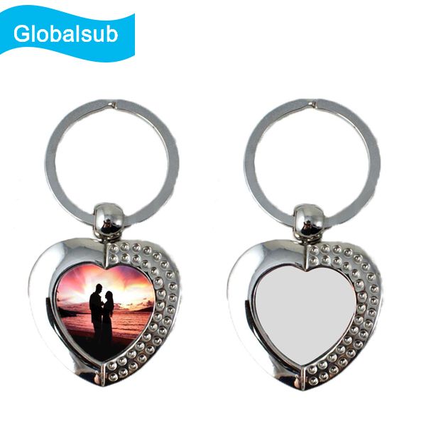 Custom Blank Sublimation Printing Metal Keyring