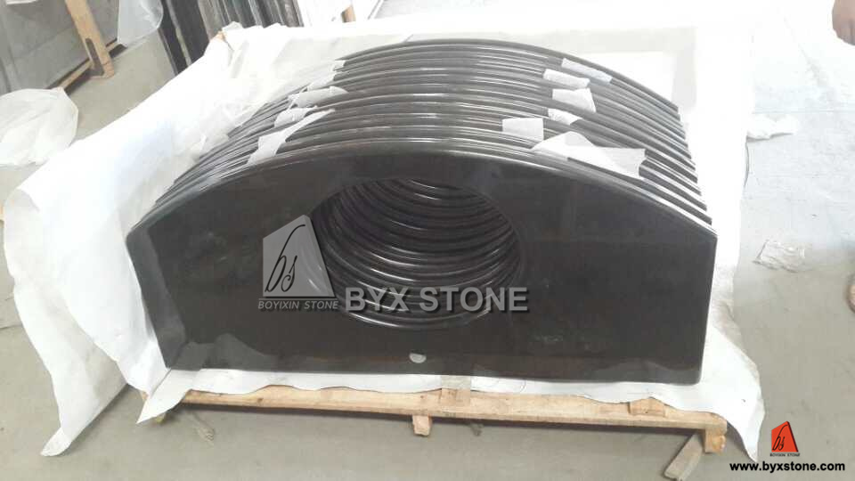 Black Granite Vanity Top for Bathroom Furniture