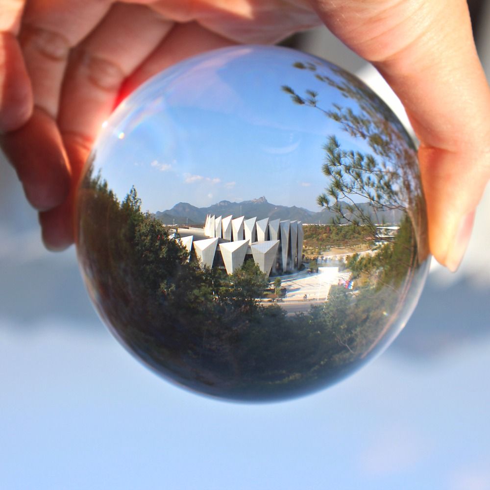 High Definition Clear Crystal Glass Ball, Made with Advanced K9 Materials, Specially for Photography