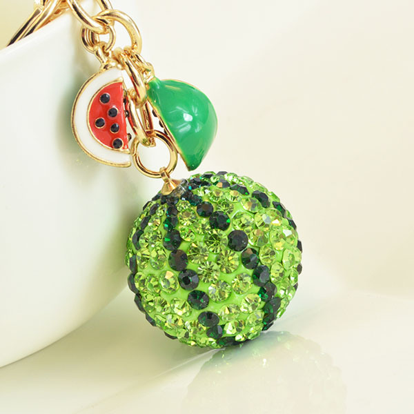 OEM New Watermelon-Shaped Fancy Keychains