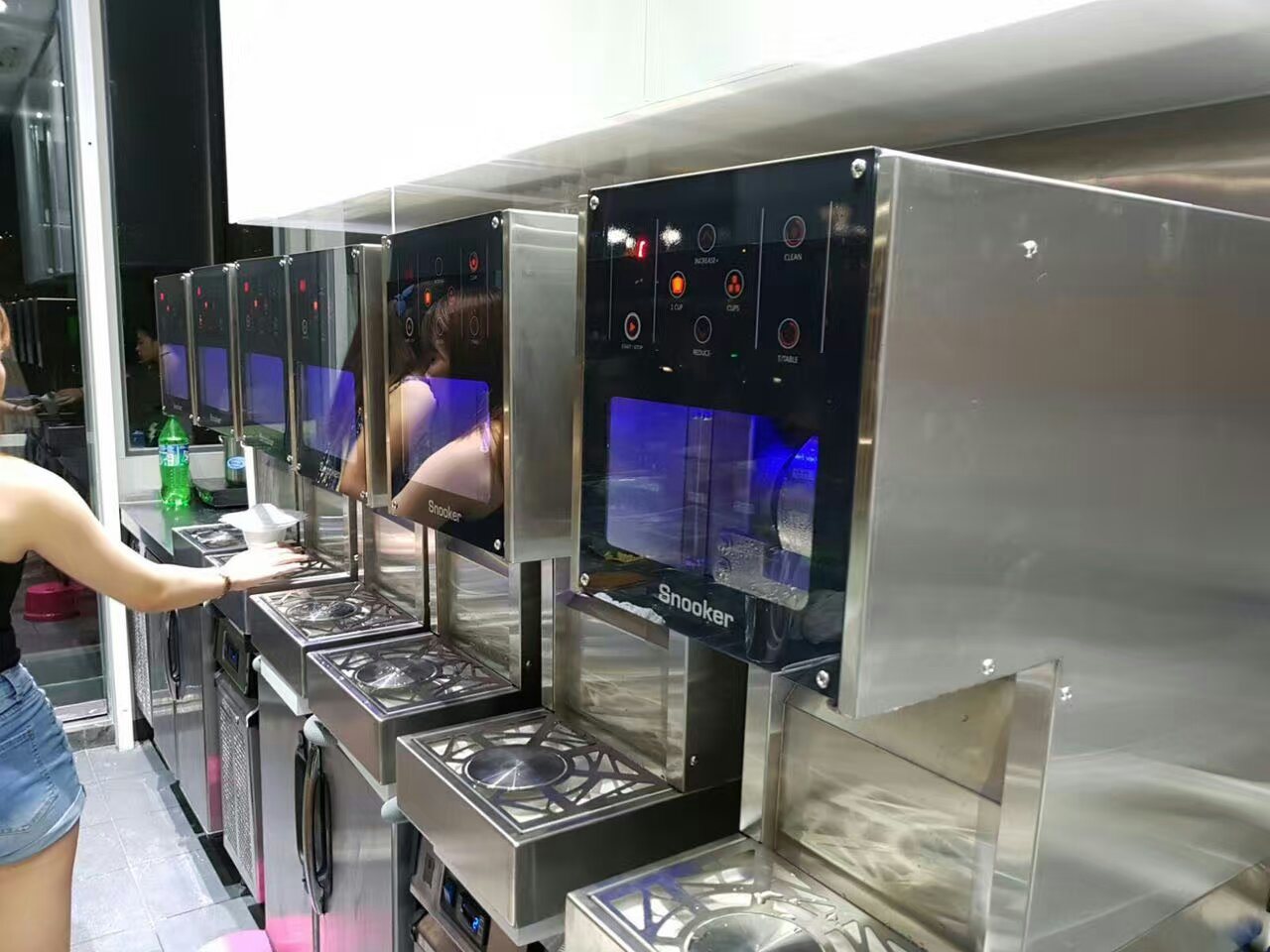 Hot Sell Snooker Immediately Cooling Snowflake Ice Machine (Bingsu Machine)