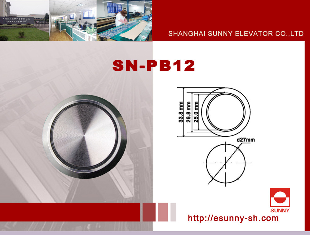 Kone Elevator Push Button (SN-PB12)