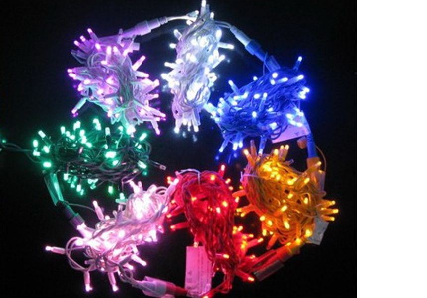 Most Salable Holiday Living Lights Rubber Cable LED String Light