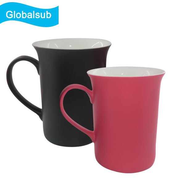 Blank Sublimation Magic Mugs 11oz Matt Black