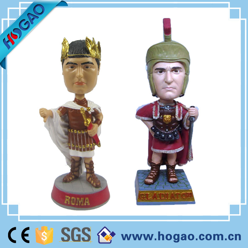 Custom Make Super Hero Bobblehead, Customized Polyresin Material Bobblehead China Maker