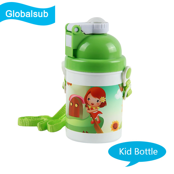 Sublimation Blank Plastic Children Water Bottle