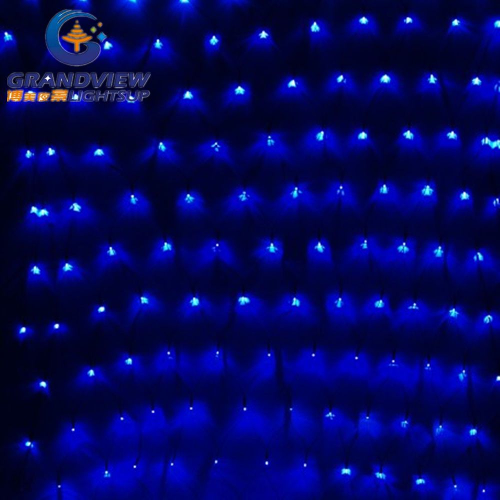 2m Width Blue Light LED Net Light with 8-Mode