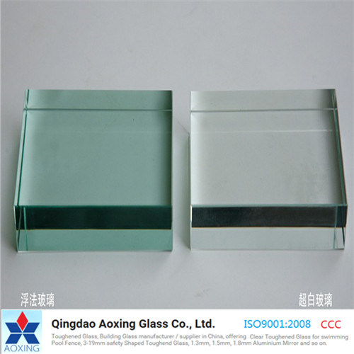 Flat Toughened/Float Low Iron/Super/Ultra Clear Glass with Good Price