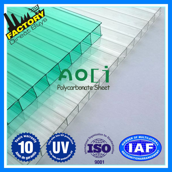 Crystal Polycarbonate Alveolar Sheets