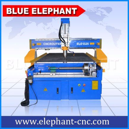 Ele-1325 4 Axis CNC Wood Router Machine