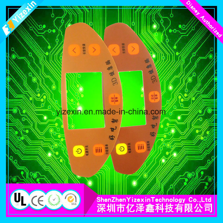 High-Quality LCD Display Window Membrane Overlay Keypads