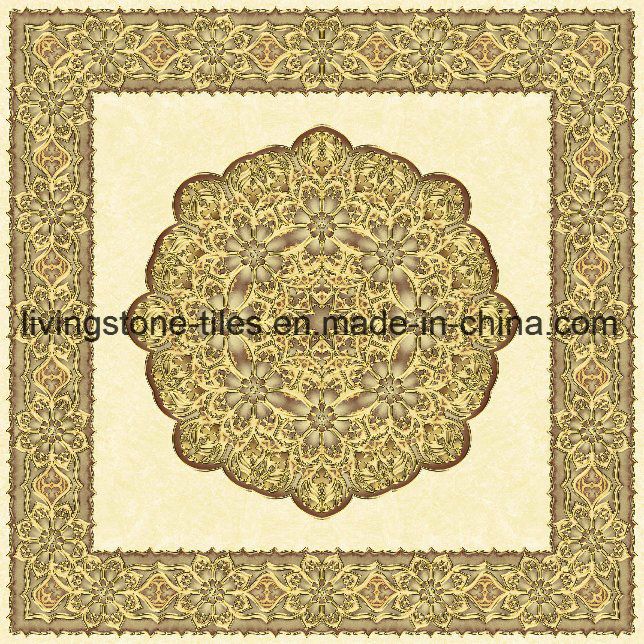 4 in 1 Golden Carpet Designs Puzzle Tiles for Meeting Room