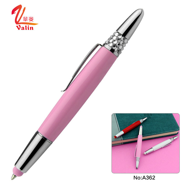 Festival Gift Lady Metal Stylus Pen Promotional Ball Pen on Sell