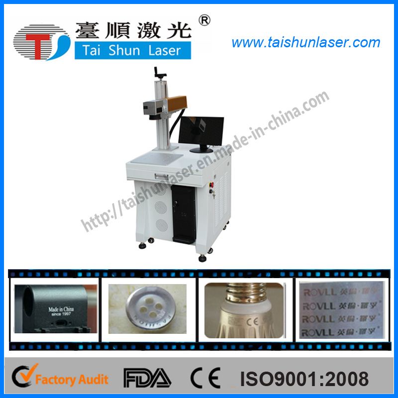 Pulsed Desktop Fiber Laser Marking Machine for Jewellery