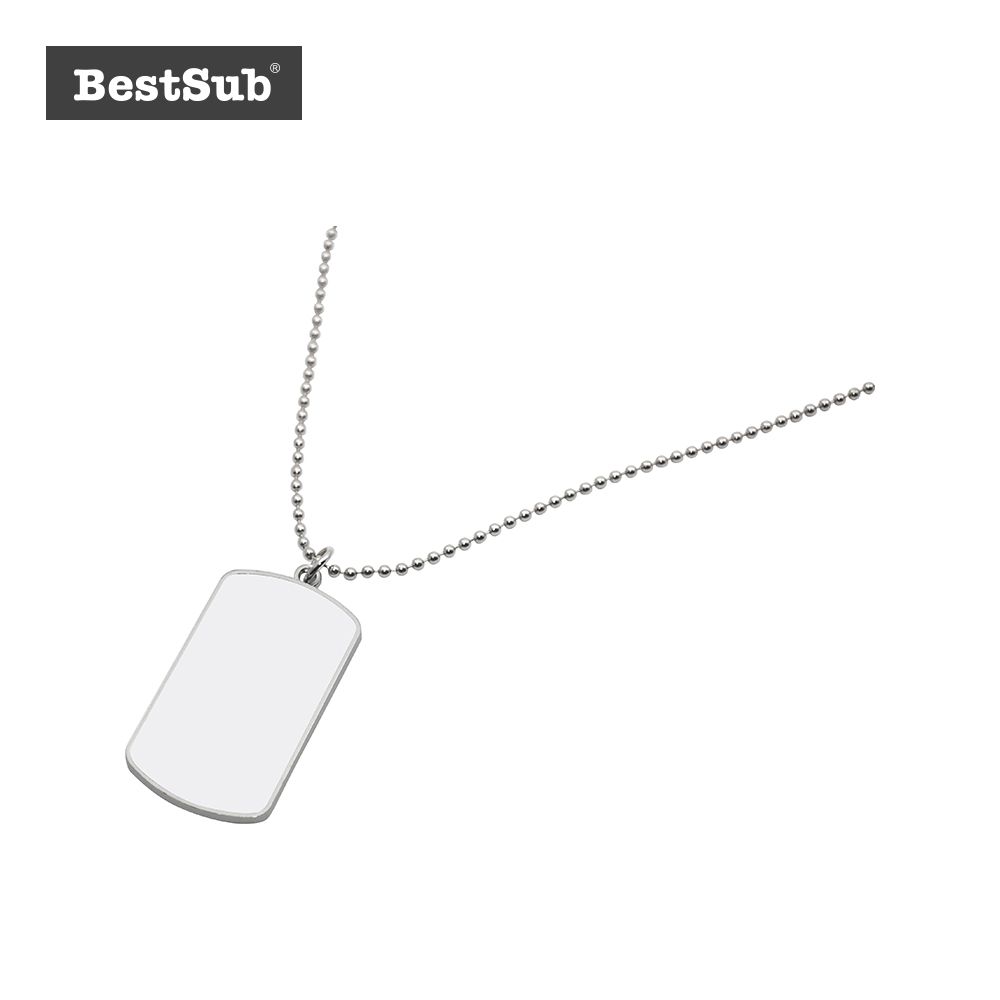 Bestsub Promotional Arc-Shaped Zinc Alloy Photo Dog Tag (MDT03)