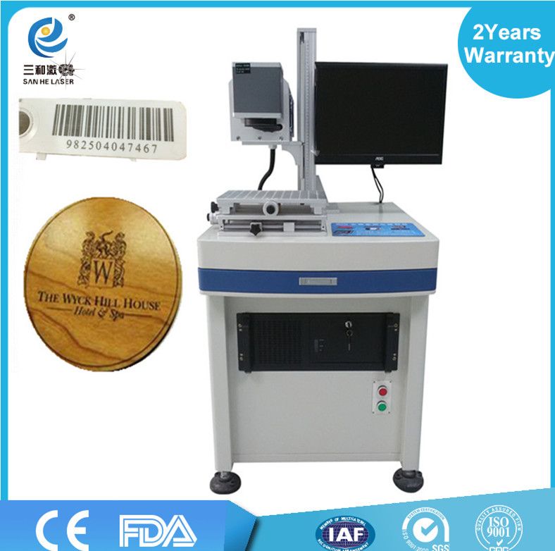 CO2 Laser Marking / Engraving / Printing Machine for Leather / Plastic/Wood