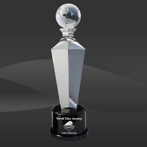 Humanitarian Crystal Globe (SCT-K311GL, SCT-K312-GL, SCT-K313-GL)