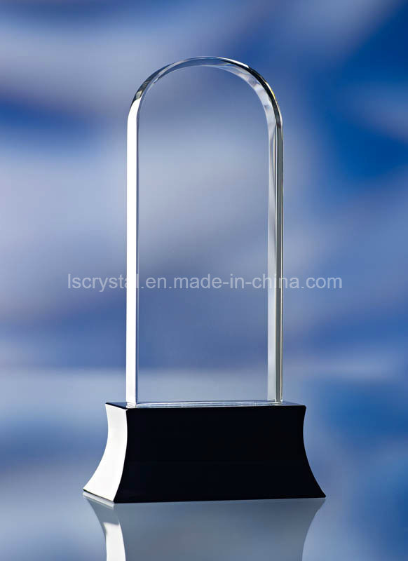 High Quality Souvenir Trophy 3D Laser Engraving Crystal Award