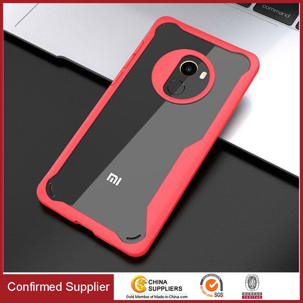 Full-Body Rugged Clear Bumper Phone Case for Xiaomi Note 3