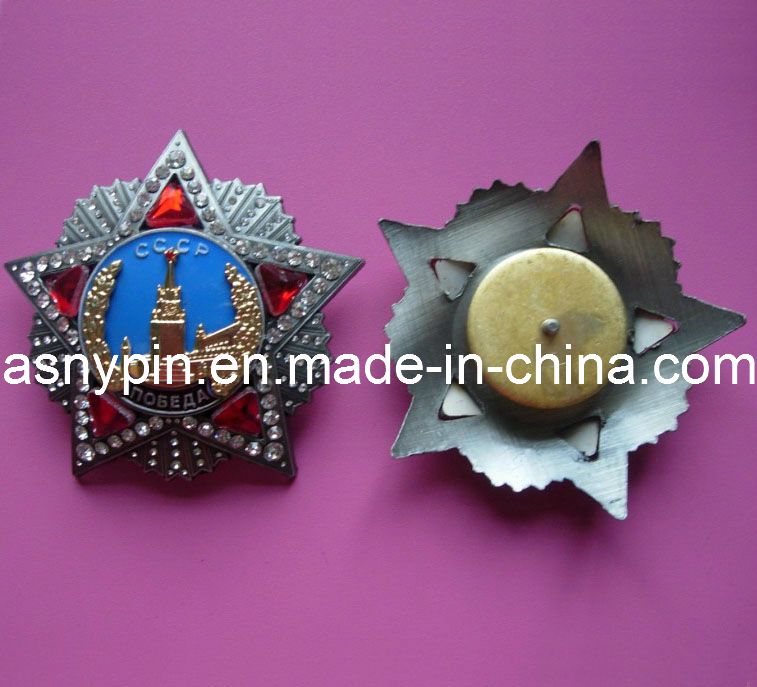 Russian Cccp Medal Badge, Ussr Military Ribbon Medal