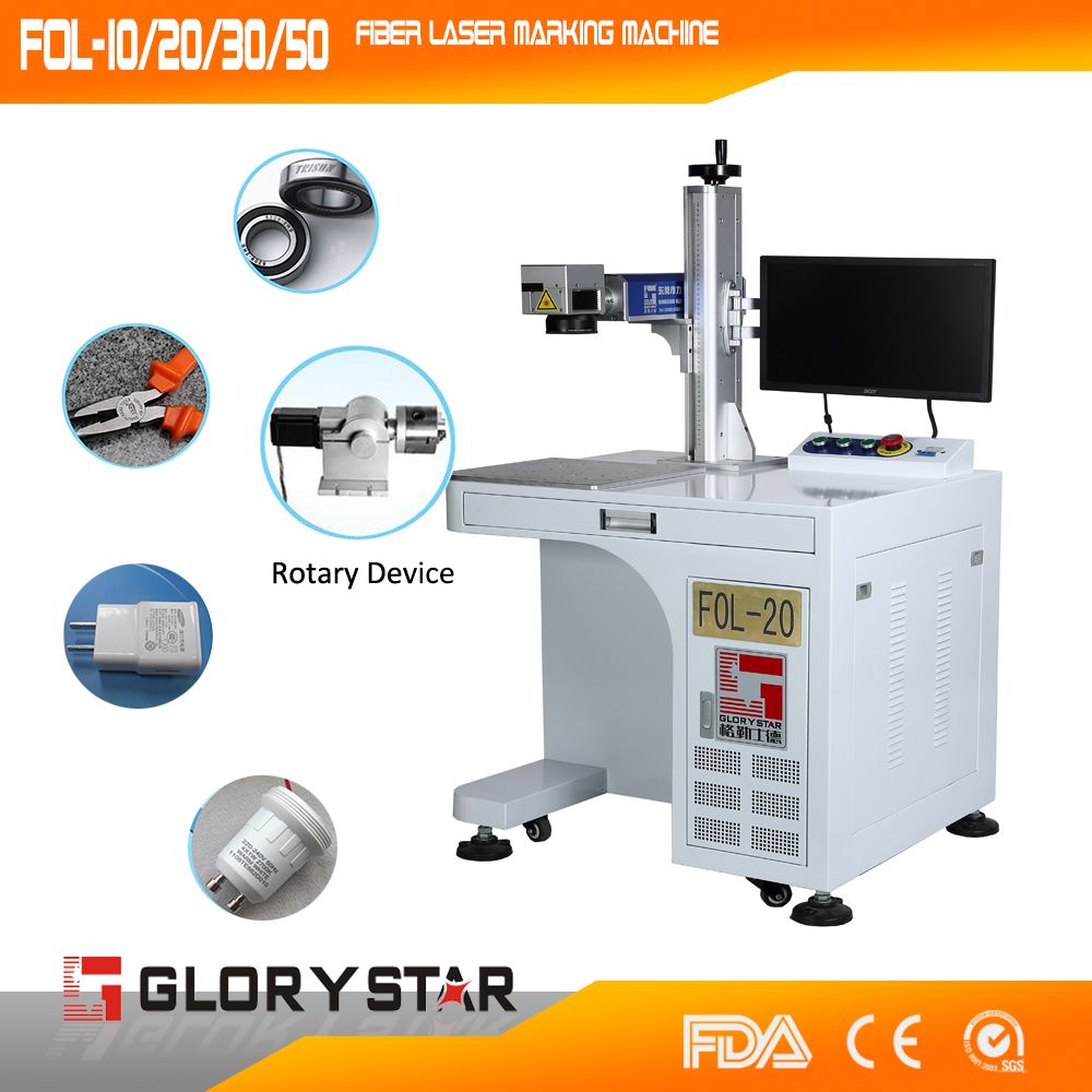 Ceramic, Sapphire, Glass, Plastic in-Line Pumped Laser Marking Machine