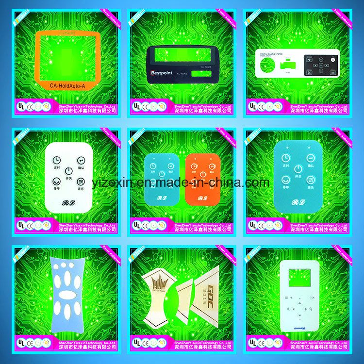 Discount Flat Button Custom Membrane Switch Panel