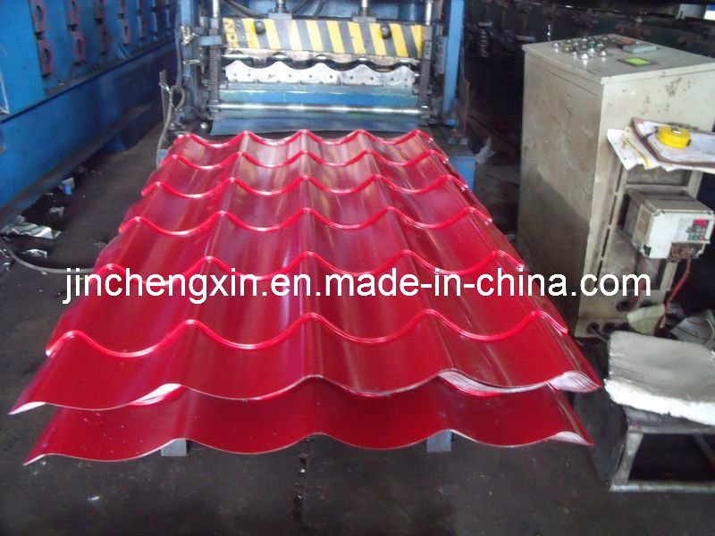 Step Tile Roofing Sheet Forming Machine