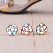 Fashion Crystal Rhinestone Button for Shoes