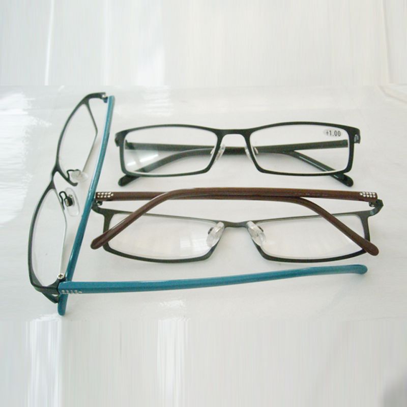 Hot Selling Metal Crystal Decoracion Reading Glasses