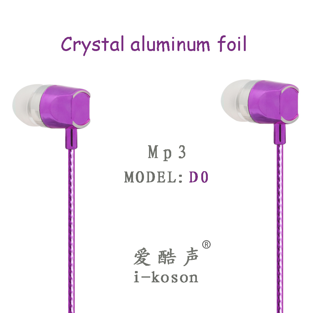 Order Design Good Sound Headset in-Ear Earphone