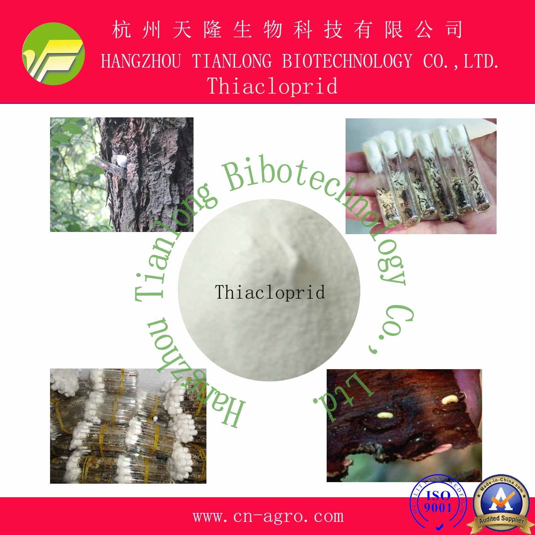 Highly Effective Insecticide Thiacloprid (95% & 98%TC, 30%WDG, 40%SC, 48%SC, 70%WDG)