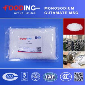 High Quality Crystal Msg/Monosodium Glutamate From Fooding-Top Food Additive Supplier, Manufacturer From China