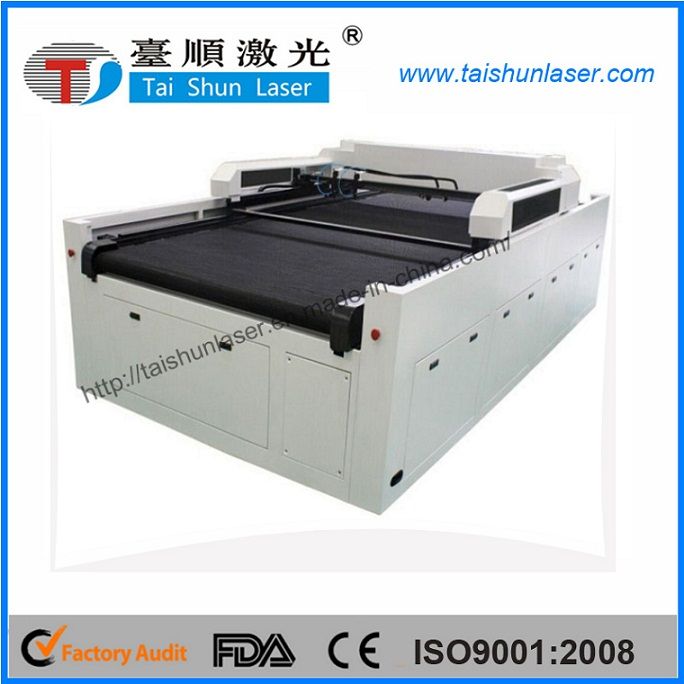 Flatbed Plush Fabric Laser Cutting Machine