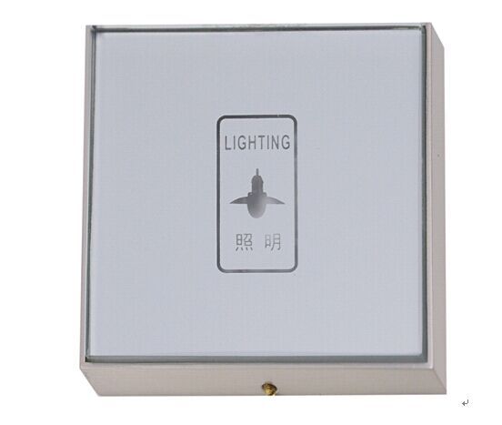 1 Gang Crystal Glass Panel Touch Light Switch