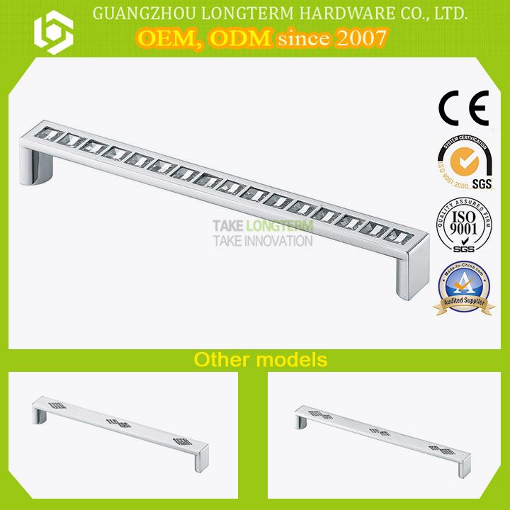 Zinc Alloy Drawer Crystal Handles