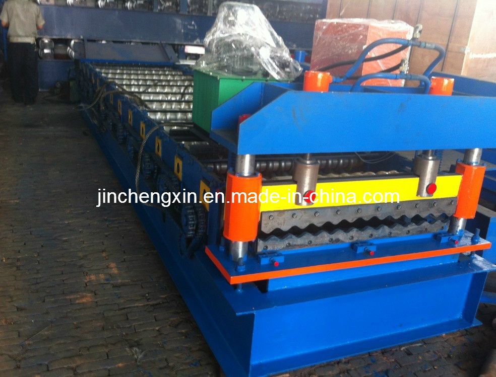 Currogated Tile Forming Machine