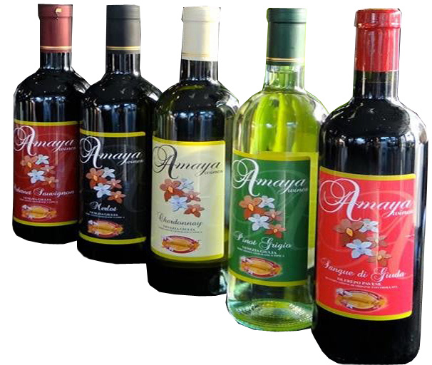 Custom Printed Adhesive Rolled Wine Bottle Labels