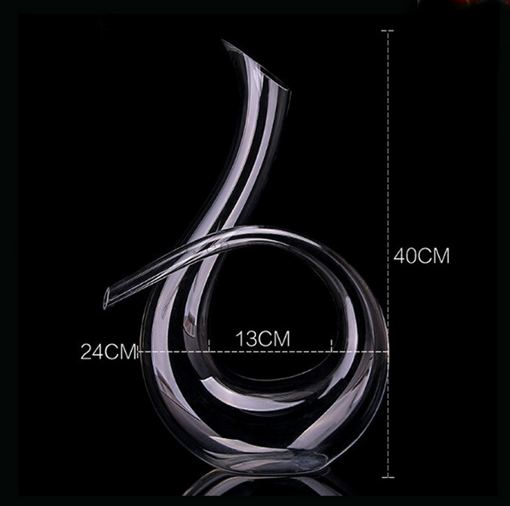 Custom High Quality Crystal Wine Bottle Decanter