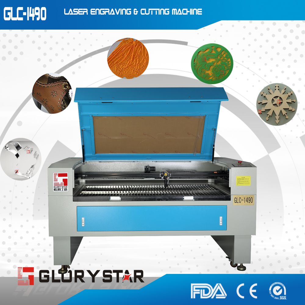 Single Head Laser Fabric Leather Cutting Equipment