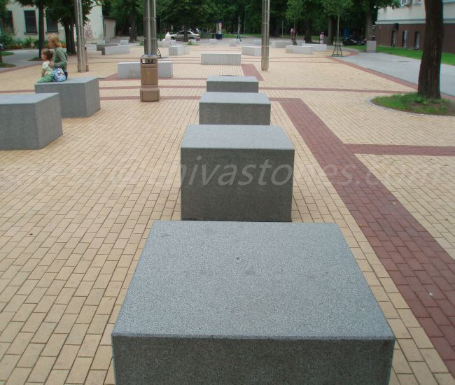 Granite Paving/Cube/Kerb/Cooble Stones for Projects of Landscaping/Parking/Driveway/Walkway