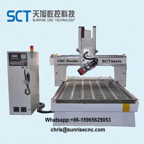 Zhngke Sct 1325 Wood CNC Router 4 Axis CNC Engraving Machine