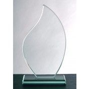 Leaf Glass Trophy