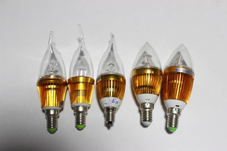 Small LED Candle Lamp Bulb Light