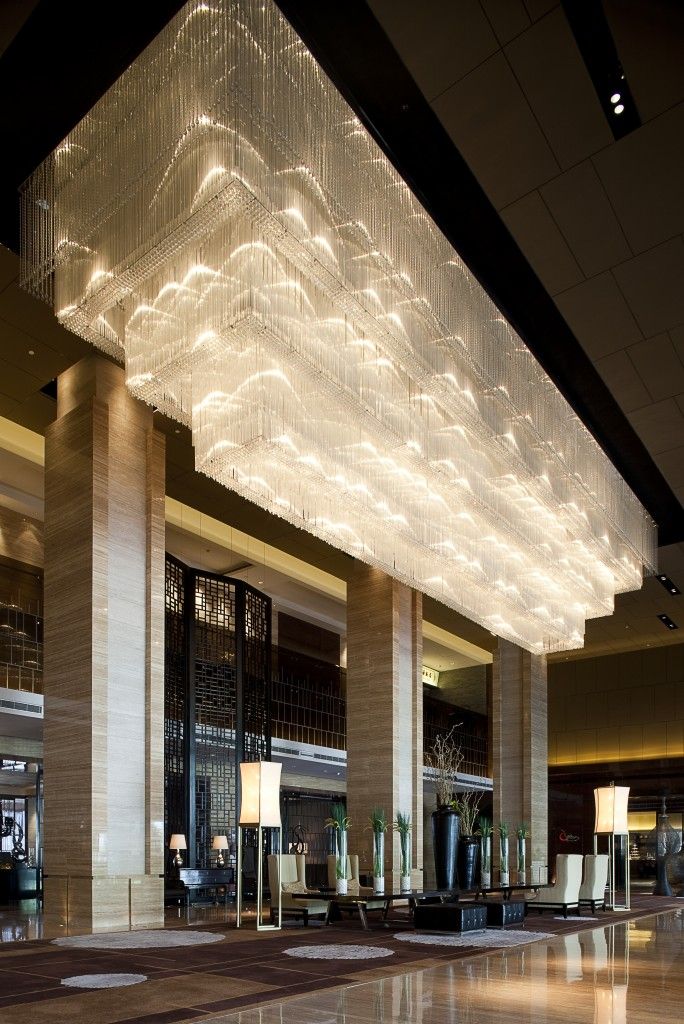 The Custom-Made Decorative Project Lighting for Wanda Pullman Beijing.