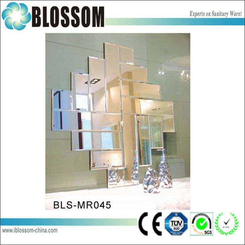 Irregular Shape Mosaic Design Wall Decorative Mirror