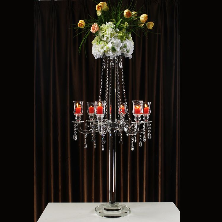 2016 New Fashion Crystal Candle Holder with Competitive Price