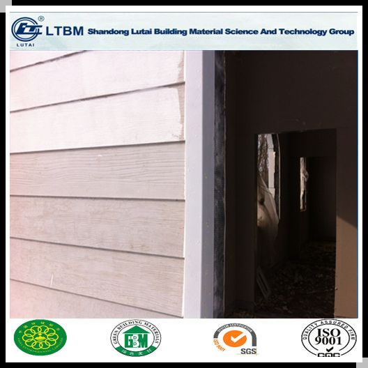 Wood Grain External Decorative Fiber Cement Siding Board